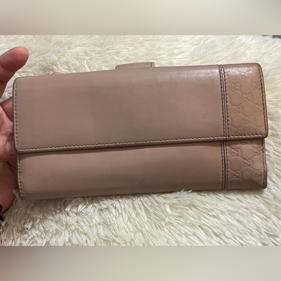 Gucci Blush Pink Leather Continental Wallet - Picture 3 of 15